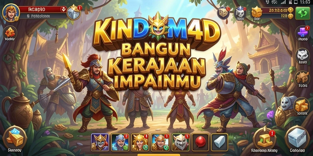 Screenshot menampilkan gameplay seru dalam KINDOM4D yang mengasyikkan.